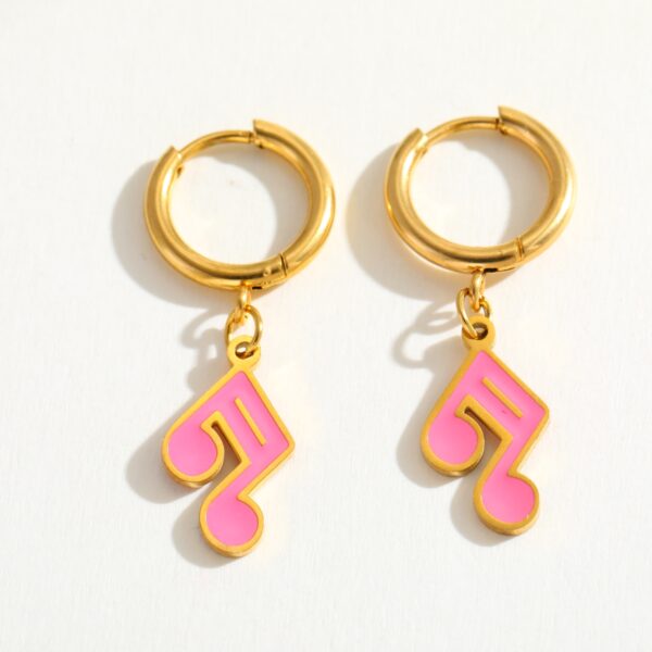 Hoop Baby design Earrings