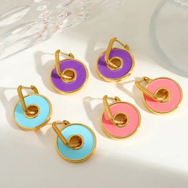 CIRCLE HOOP EARRINGS