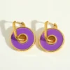 CIRCLE HOOP EARRINGS
