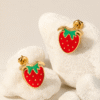 BABY STUD UNICORN DESIGN BACK BALL EARRING
