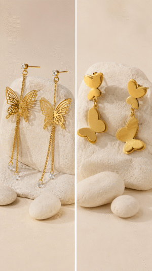 BUTTERFLY EARRINGS