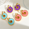 CIRCLE HOOP EARRINGS