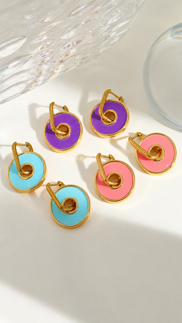 CIRCLE HOOP EARRINGS