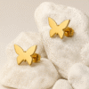 B19 BOW/BUTTERFLY STUD