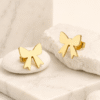 B219 BOW/BUTTERFLY STUD