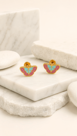 BABY BUTTERFLY STUB WITH TWIST LOCK