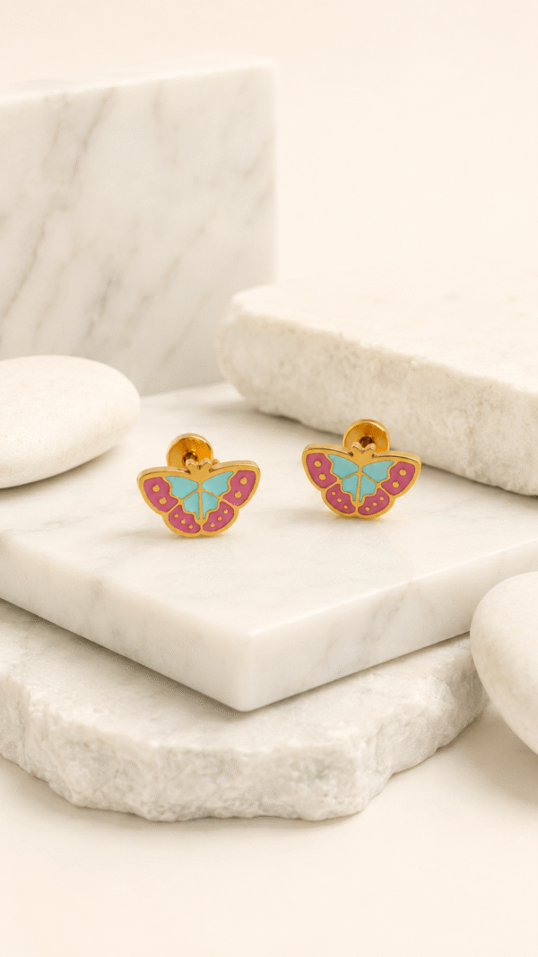 BABY BUTTERFLY STUB WITH TWIST LOCK