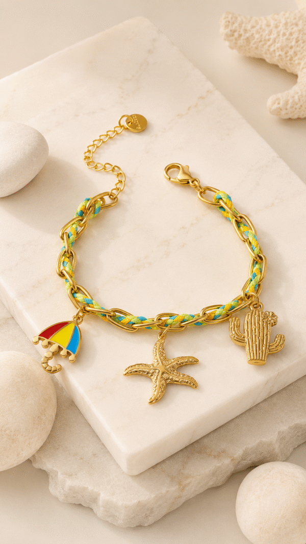 BRA9 BEACH SUMMER CHARM BRACELET
