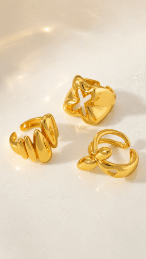 THICK BIG FUNKY FINGER RINGS